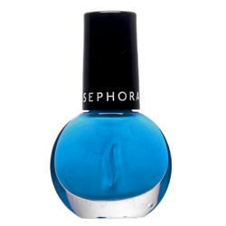 I am crazy about this new blue hue nail polish to me it is in between baby